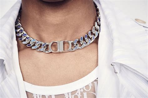 dior men's necklace